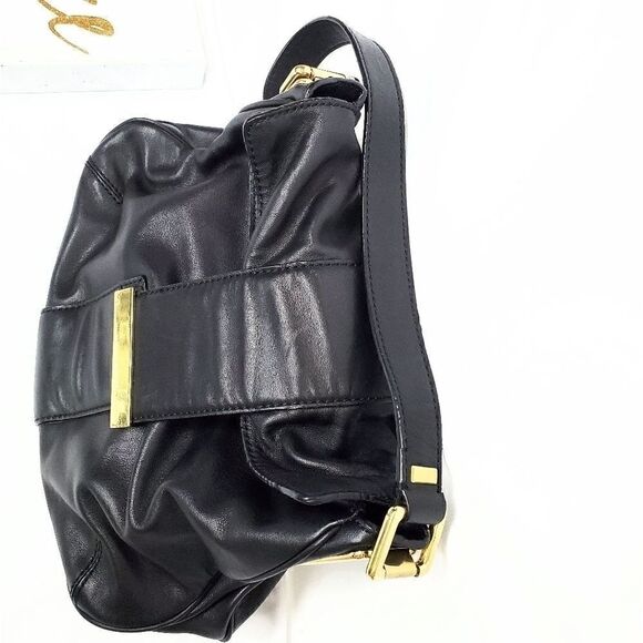 Banana Republic Leather Black Hobo Bag - Picture 4 of 11